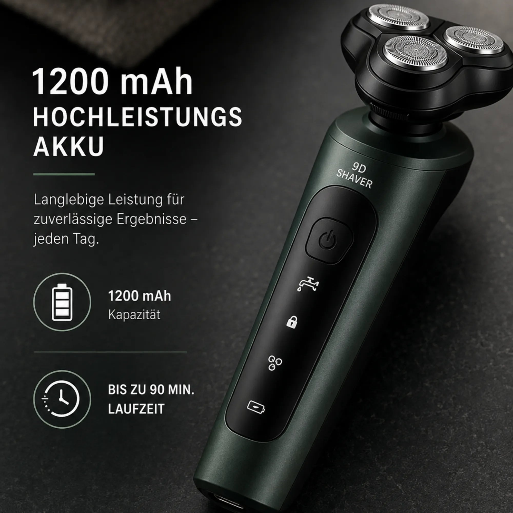 SHAVELIX 9D – 4-in-1 Elektrorasierer